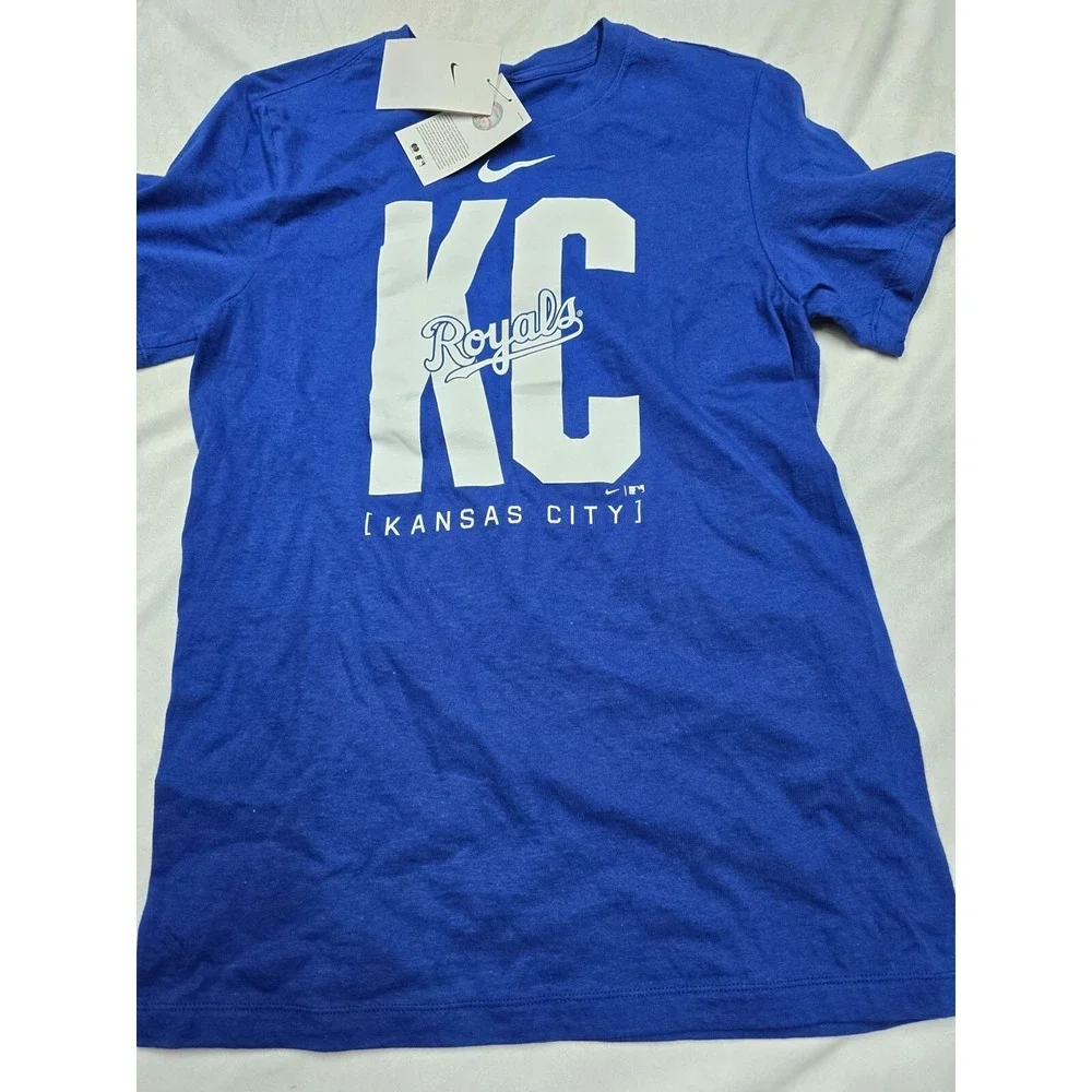 Nike Kansas‎ City Royals Scoreboard T-Shirt Men's S Blue New